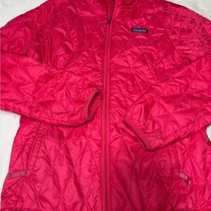 Patagonia Kids Pink Puffer Jacket